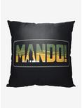 Star Wars The Mandalorian Mando Printed Pillow, , hi-res