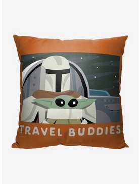 Star Wars The Mandalorian Traveling Buddies Printed Pillow, , hi-res
