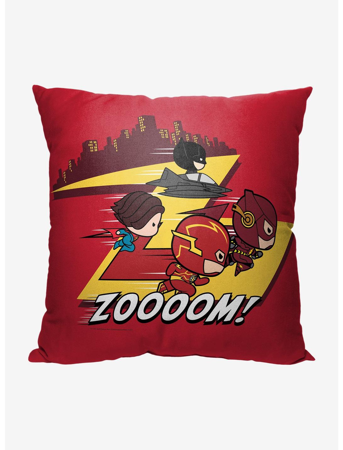 DC The Flash Zoom Printed Pillow, , hi-res