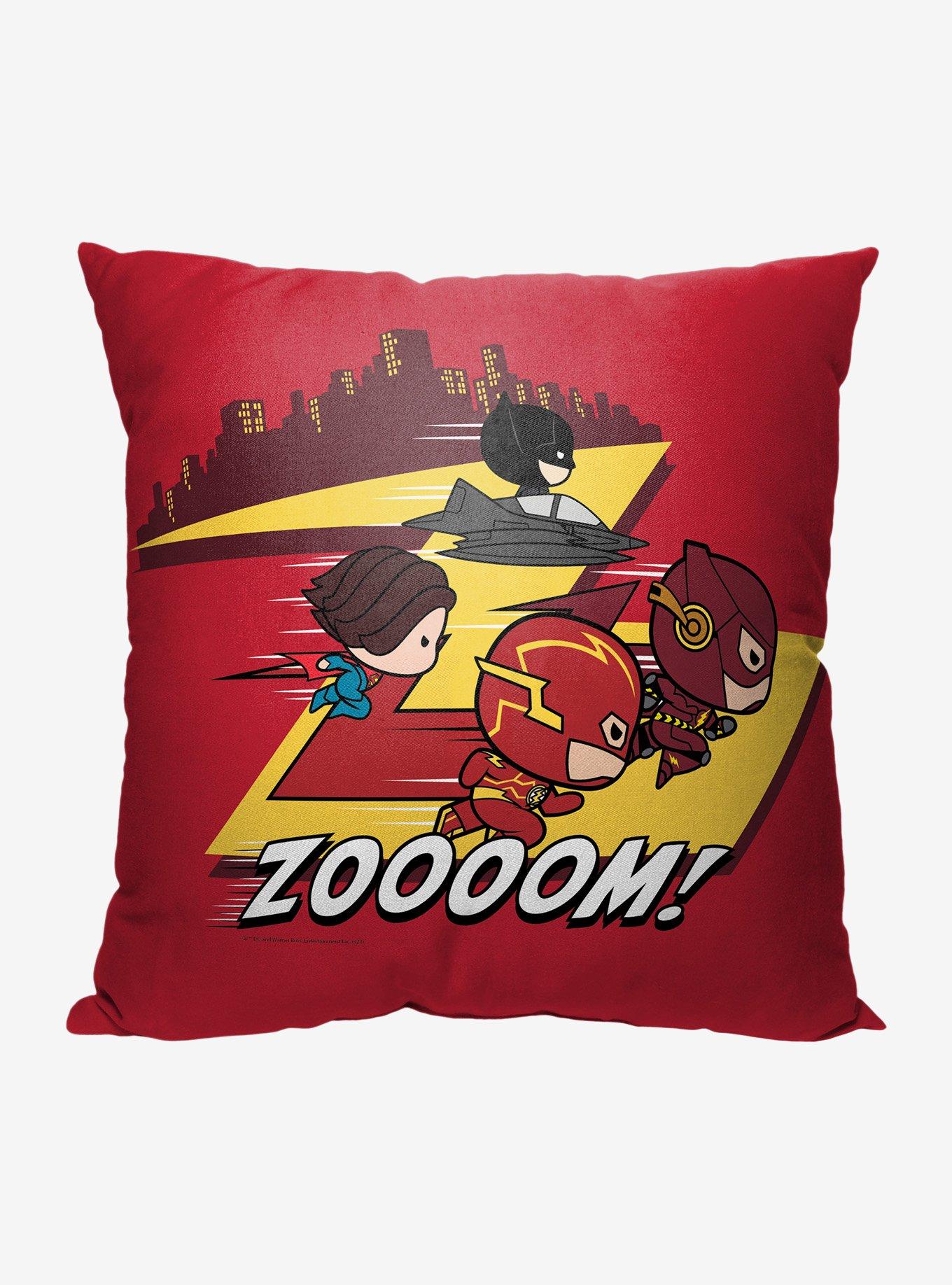 DC The Flash Zoom Printed Pillow, , hi-res