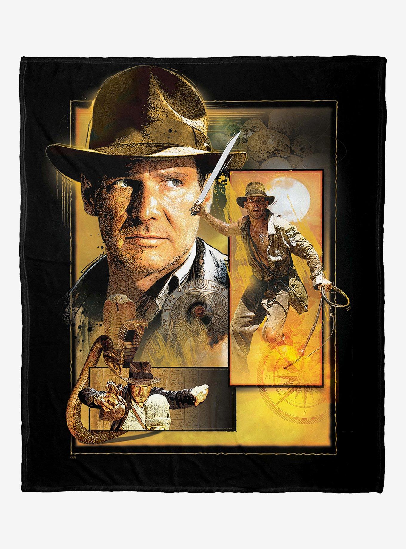 Disney Indiana Jones Adventurous Indy Silk Touch Throw, , hi-res