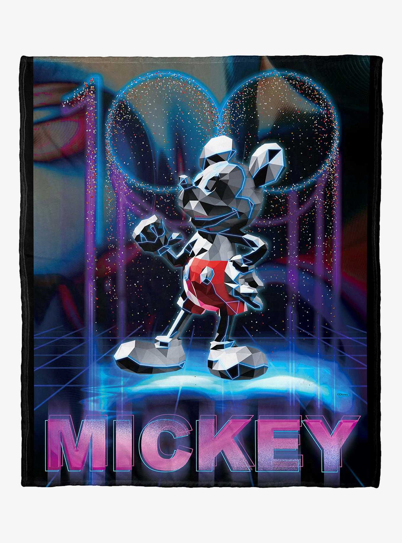 Disney100 Mickey Mouse One Hundred Silk Touch Throw Blanket, , hi-res