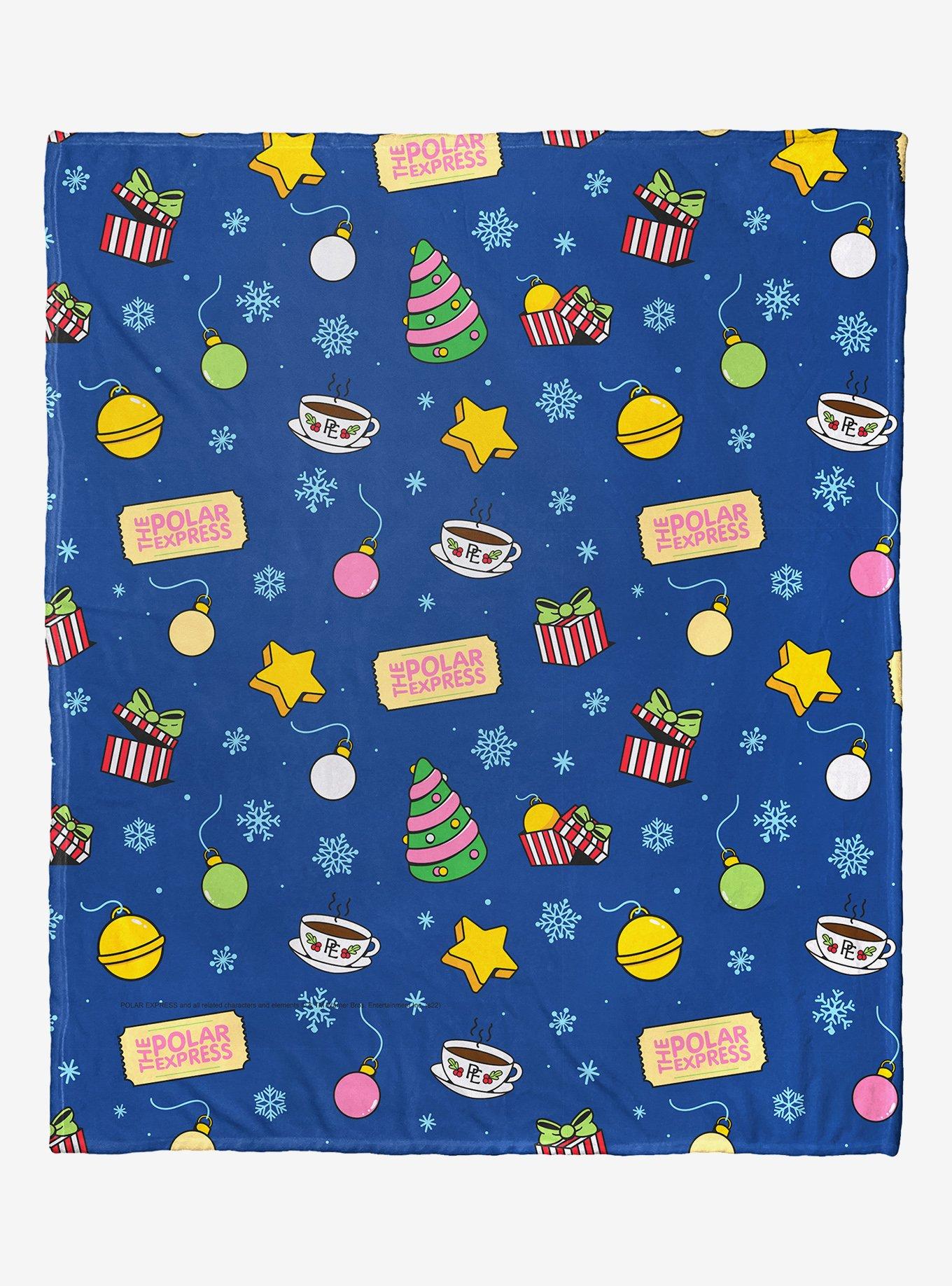 The Polar Express Aboard The Polar Express Silk Touch Throw Blanket, , hi-res