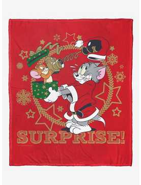 Tom And Jerry Surprise Silk Touch Throw, , hi-res