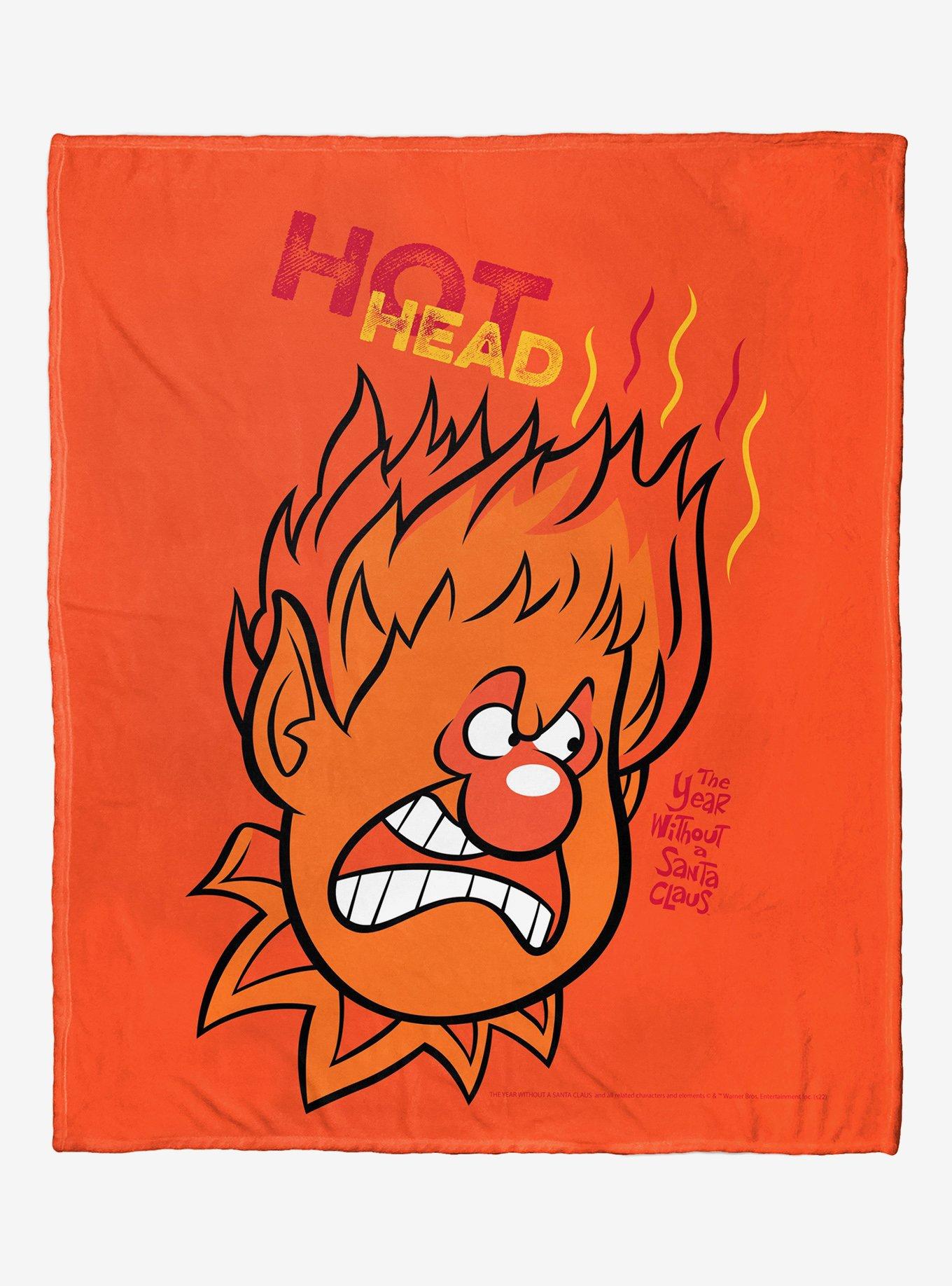 The Year Without A Santa Claus Hot Head Silk Touch Throw, , hi-res