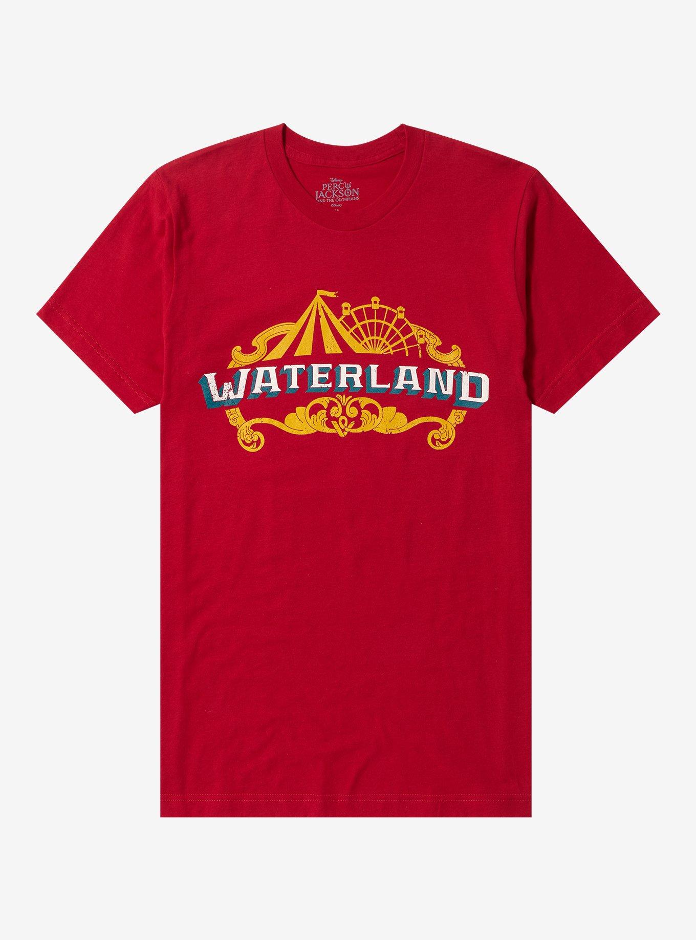 Disney Percy Jackson And The Olympians Waterland T-Shirt, RED, hi-res