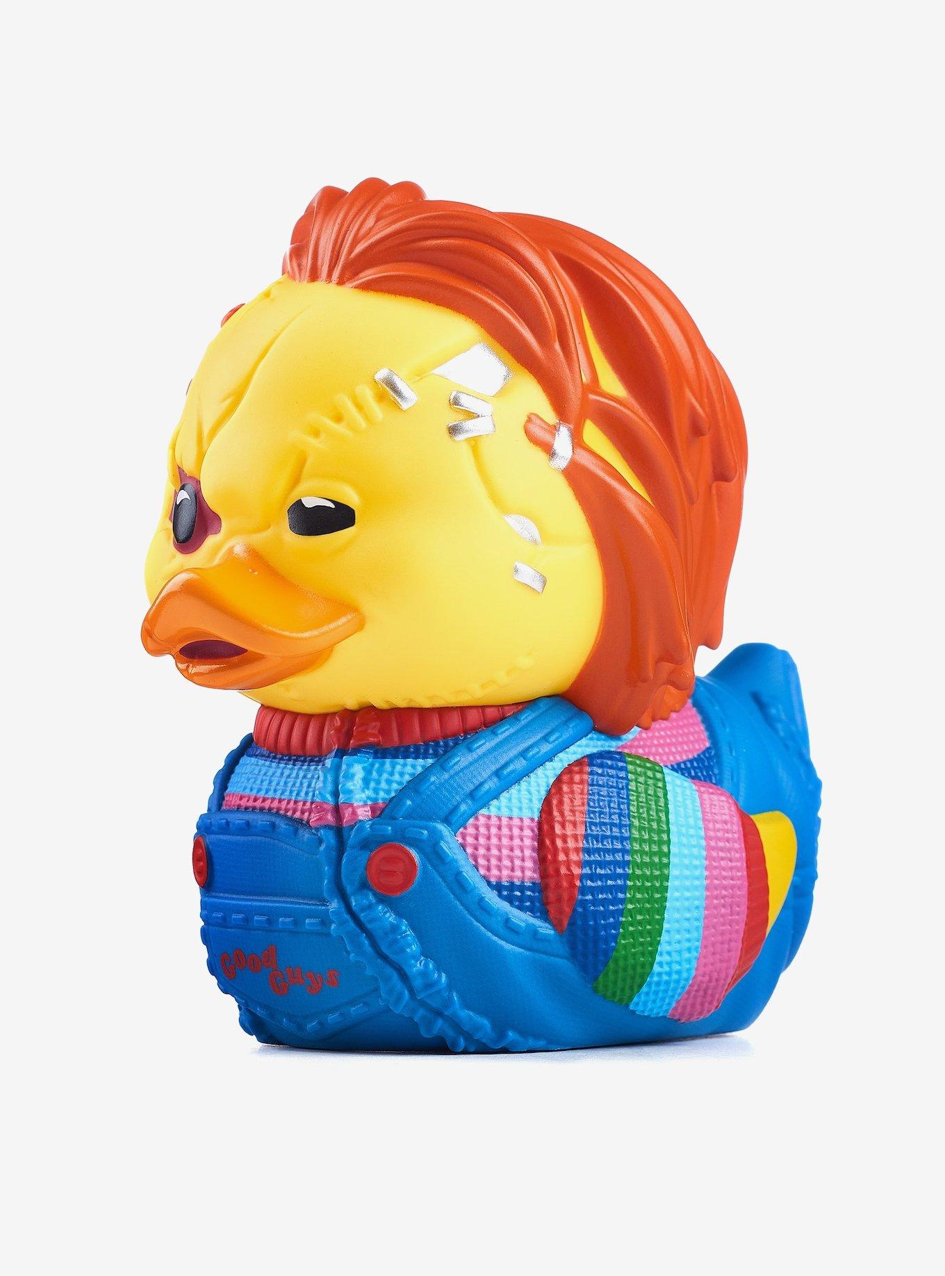 TUBBZ Chucky Scarred Chucky Duck Vinyl Figure, , hi-res