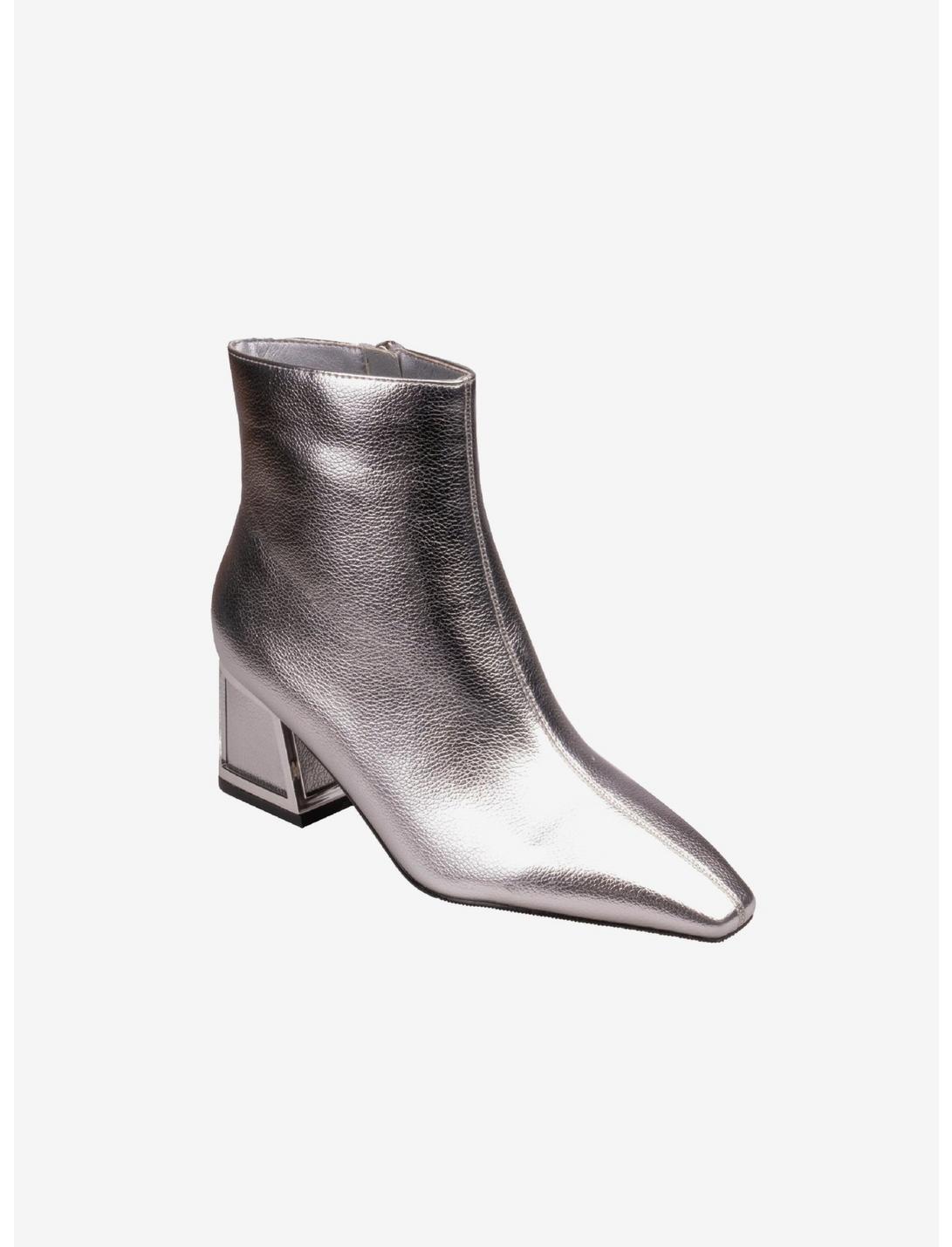 Brooke Ankle Bootie Silver, SILVER, hi-res