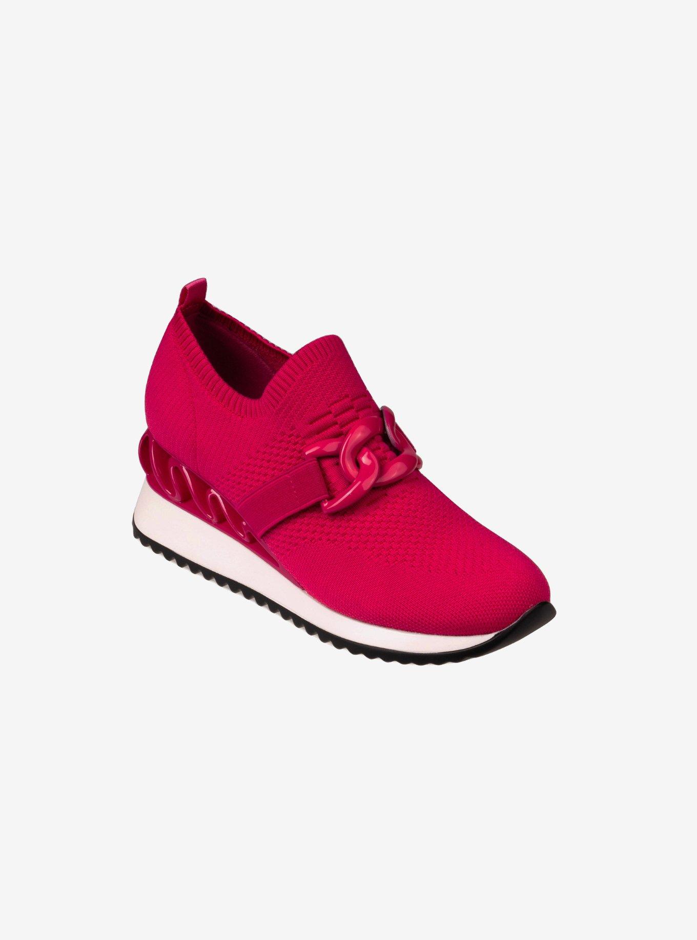 Boston Wedge Sneaker Fuchsia, , hi-res