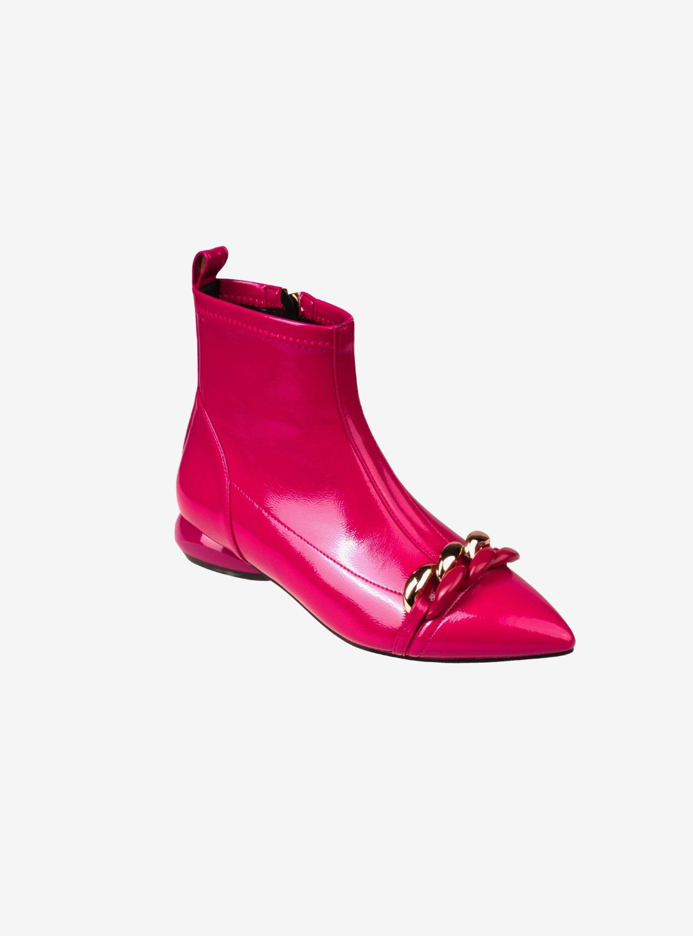 Milan Ankle Bootie Fuchsia, , hi-res