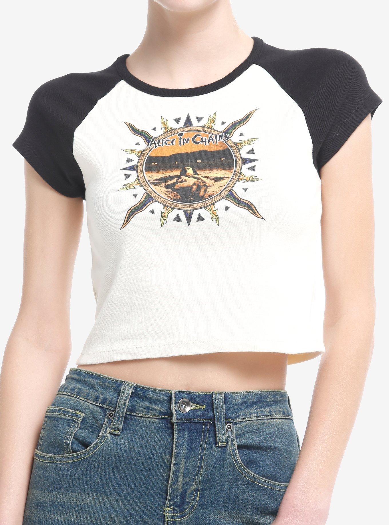 Alice In Chains Dirt Album Cover GIrls Baby Raglan T-Shirt | Hot Topic