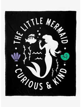 Disney The Little Mermaid Classic Curious And Kind Silk Touch Throw Blanket, , hi-res