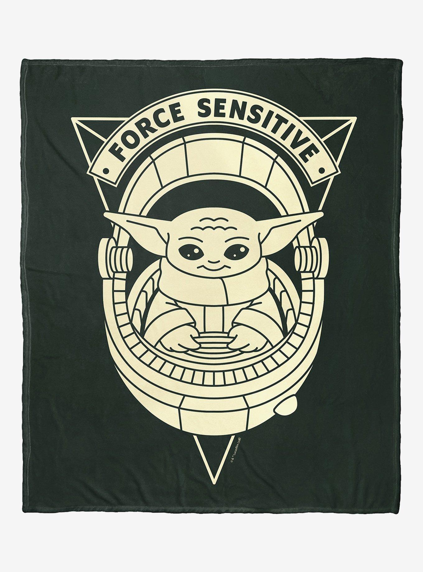 Star Wars The Mandalorian Force Sensitive Silk Touch Throw, , hi-res