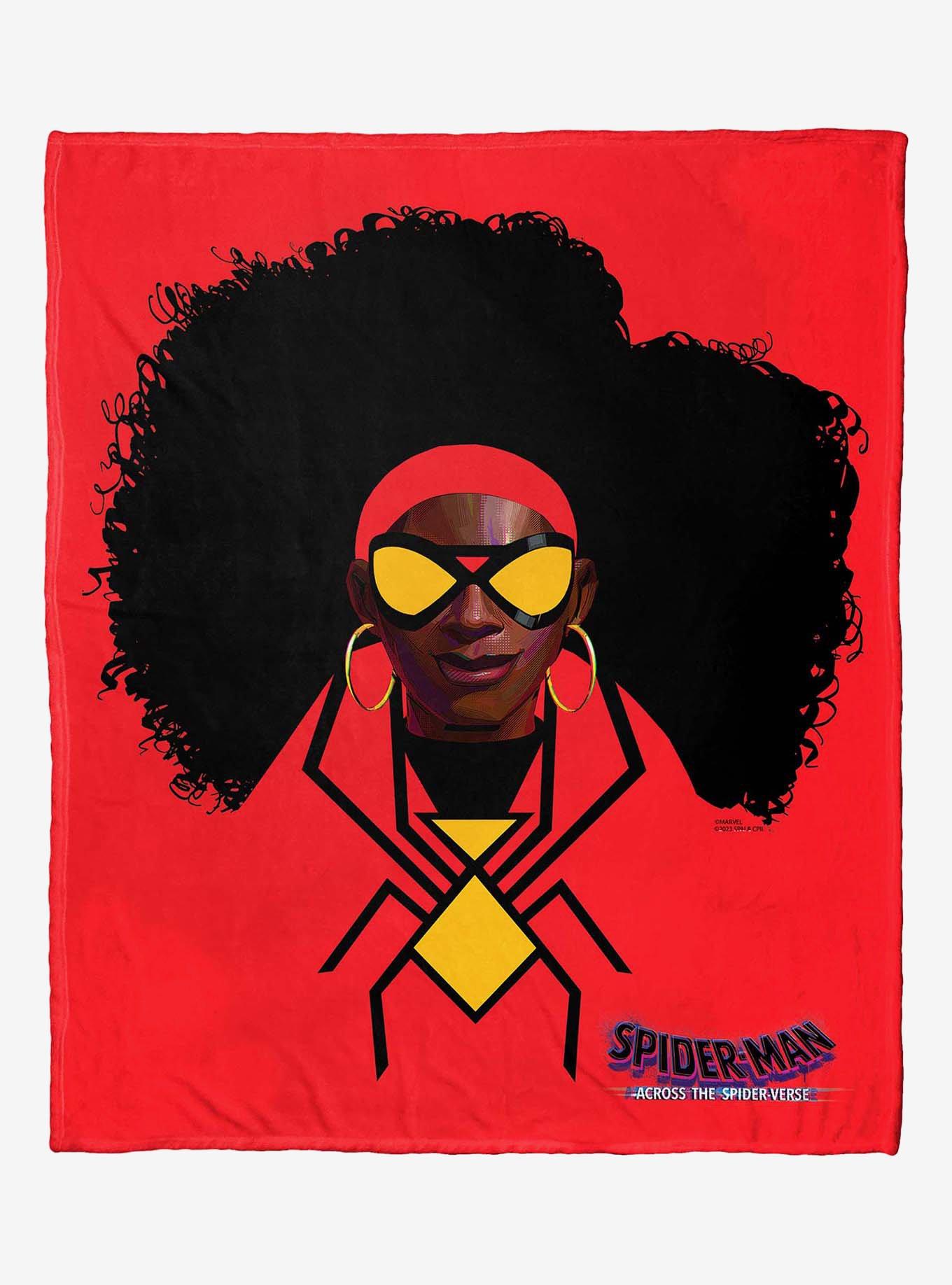 Marvel Spider-Man Across The Spiderverse Jessica Drew Silk Touch Throw Blanket, , hi-res