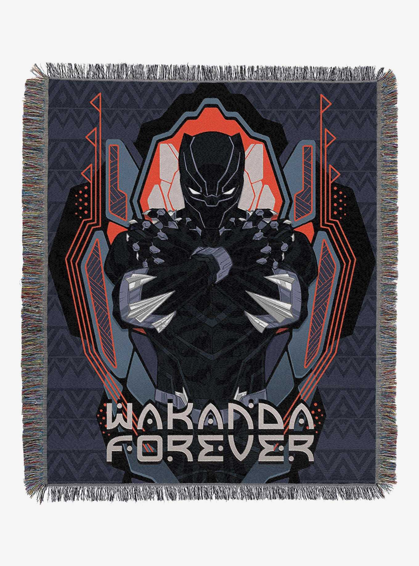 Marvel Black Panther Brave Tapestry Throw, , hi-res