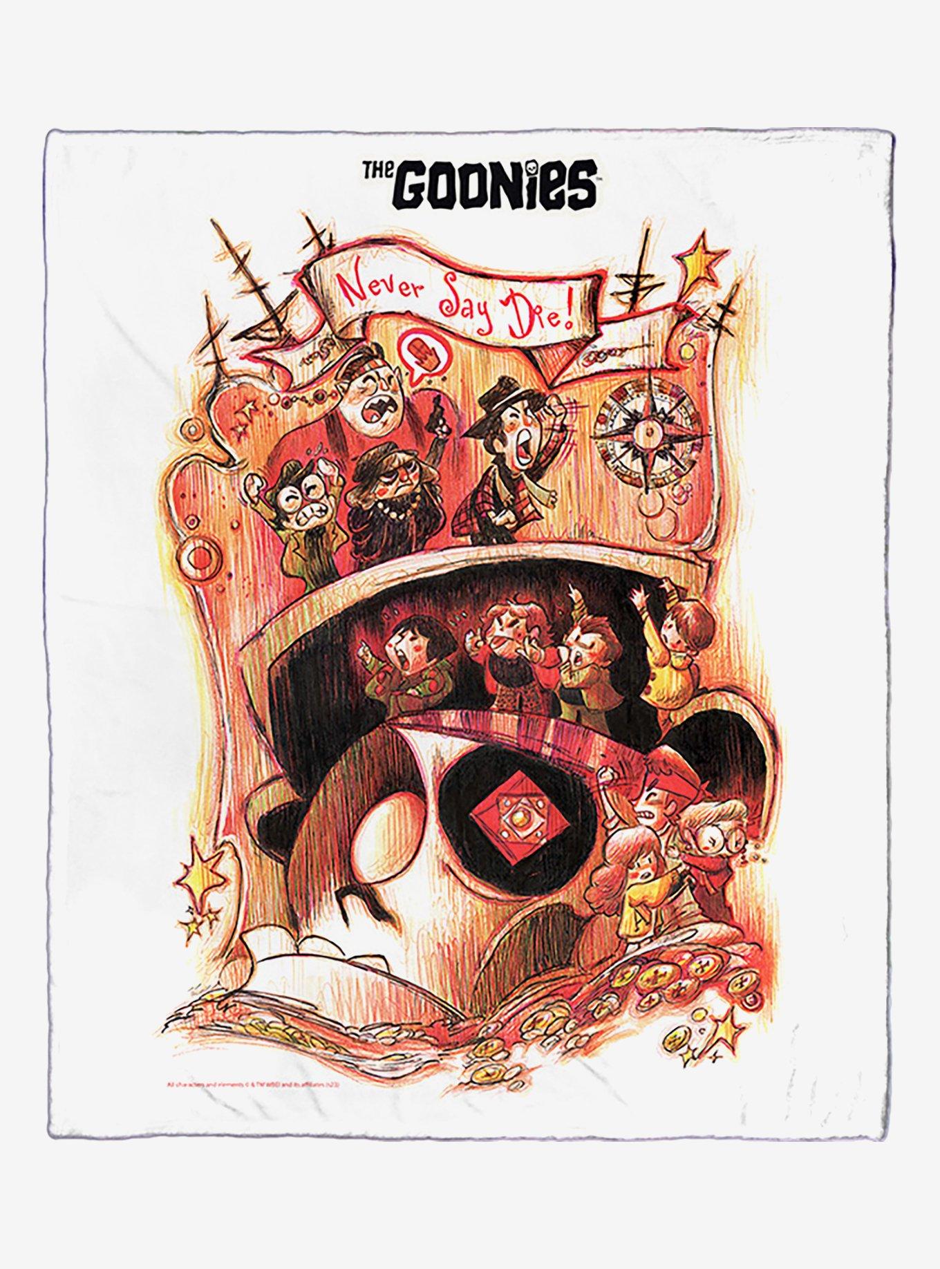 WB 100 The Goonies Illustration Silk Touch Throw, , hi-res