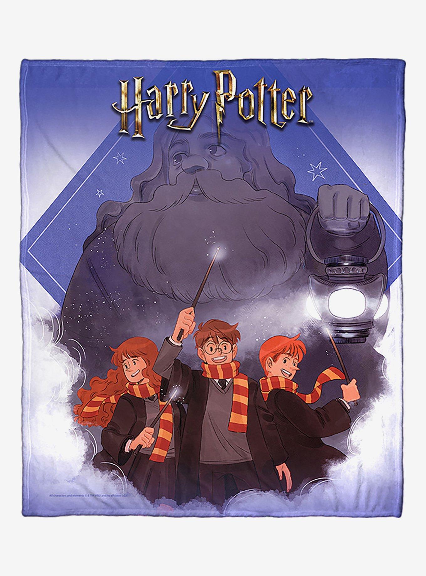 WB 100 Harry Potter Guide Us Hagrid Silk Touch Throw, , hi-res