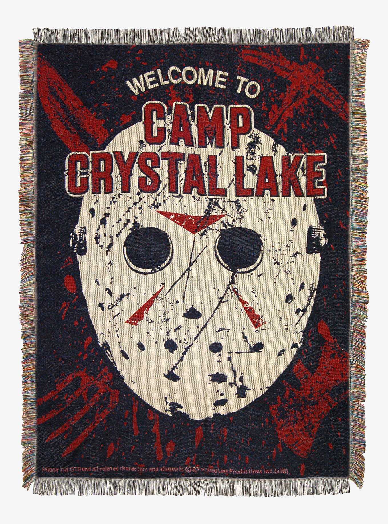 Friday The 13th Welcome To Woven Tapestry, , hi-res