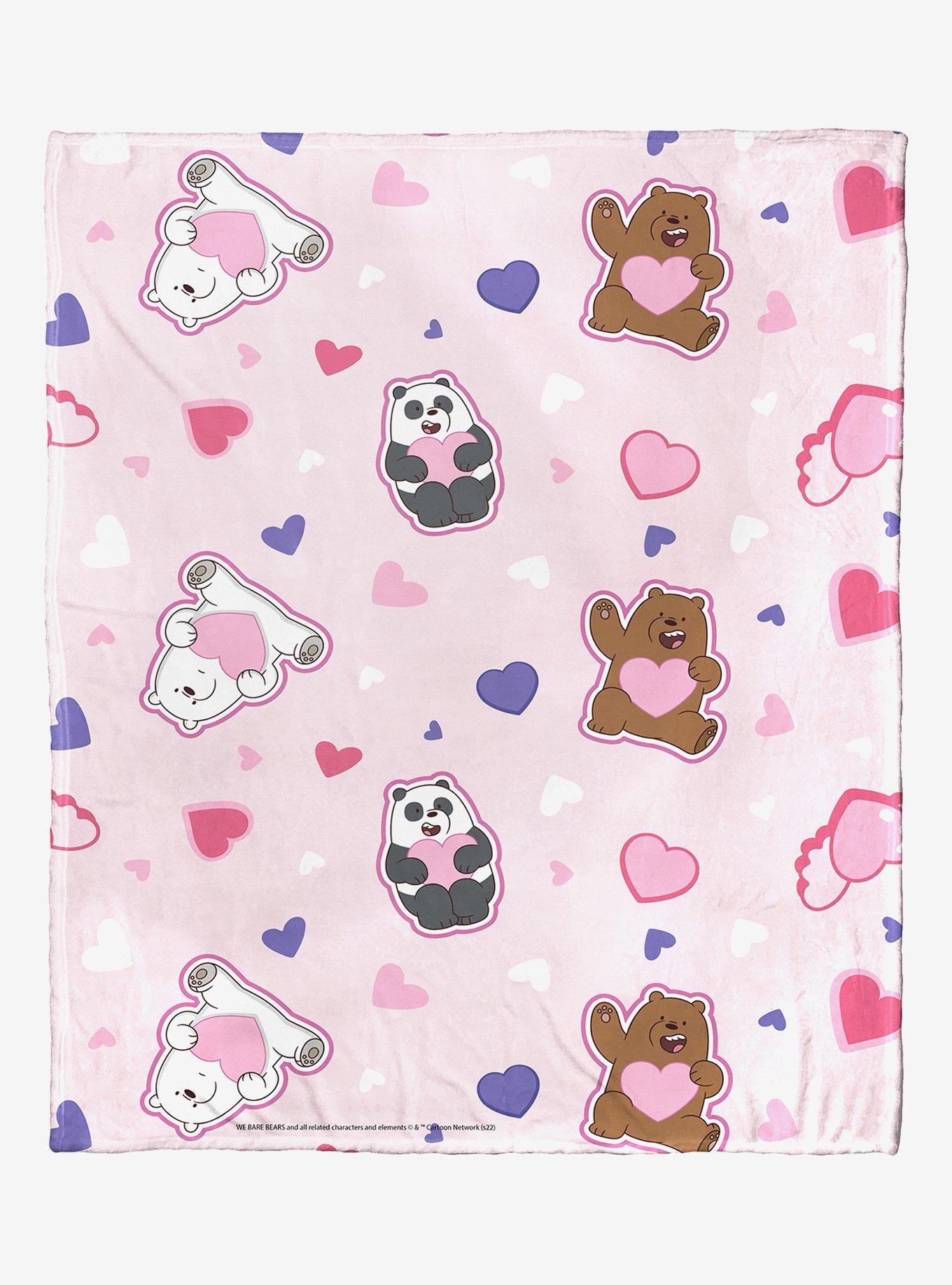 We Bare Bears Sweet Bears Silk Touch Throw, , hi-res