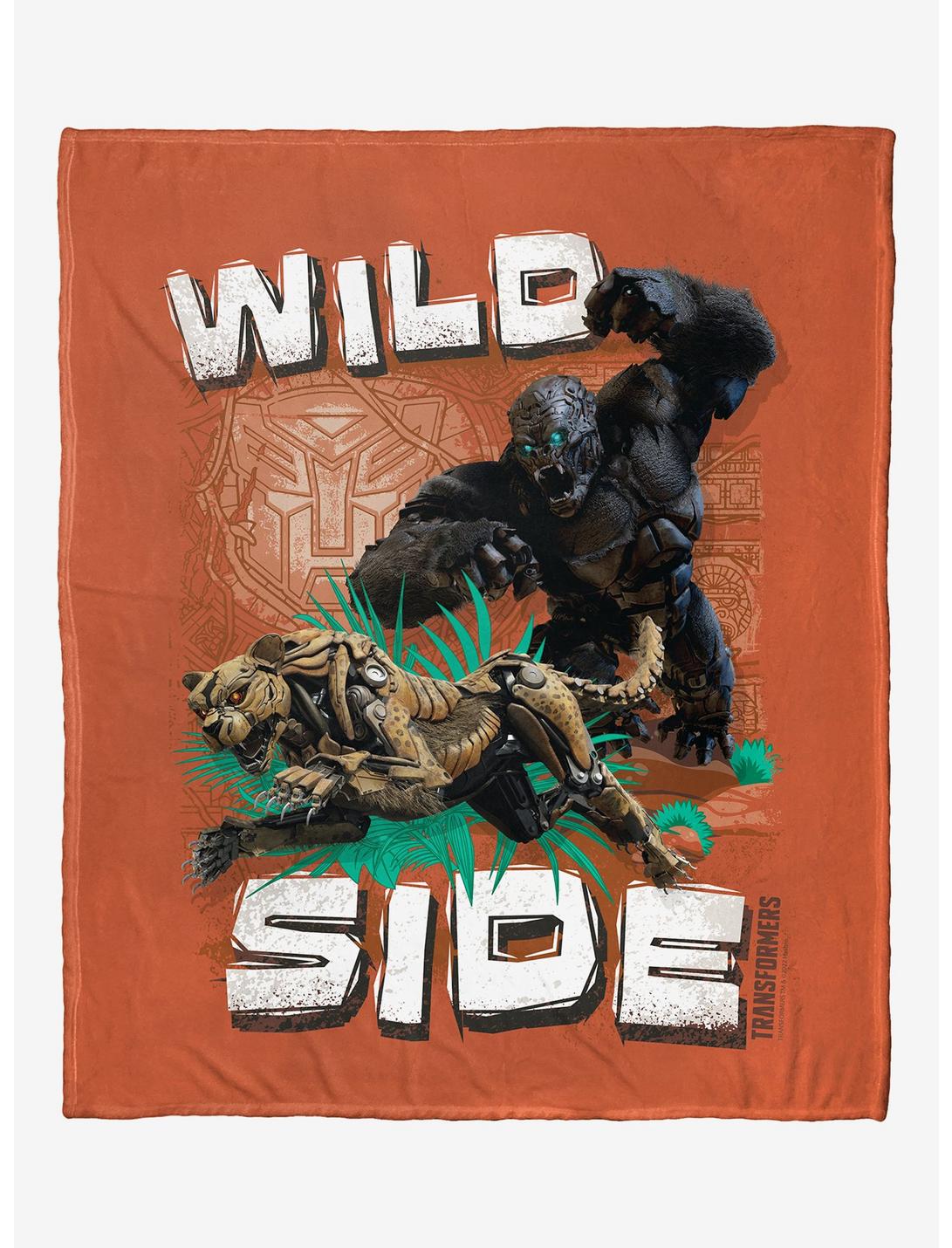Transformers: Rise Of The Beasts Wild Side Silk Touch Throw, , hi-res