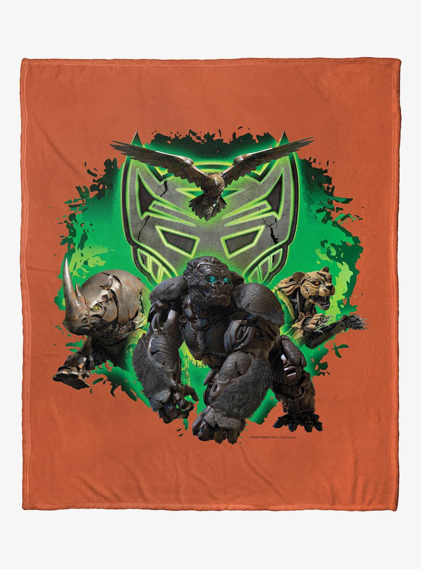 Transformers: Rise Of The Beasts The Maximals Silk Touch Throw, , hi-res
