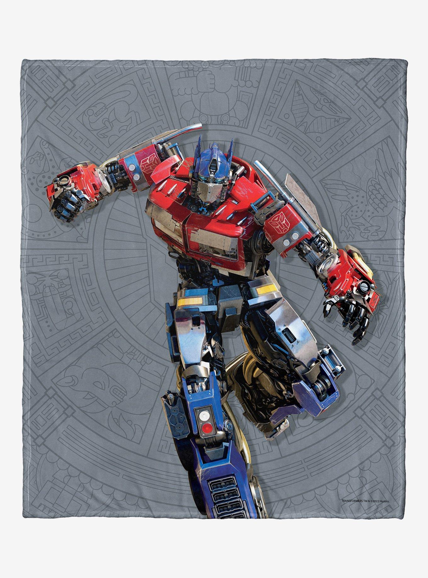 Transformers: Rise Of The Beasts Optimus Prime Silk Touch Throw, , hi-res