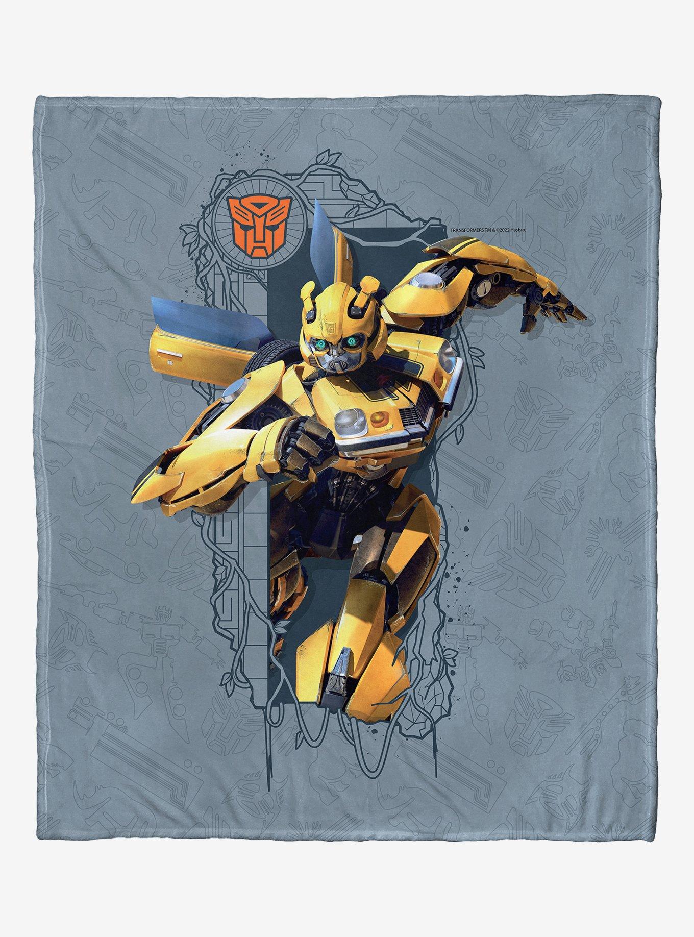 Transformers: Rise Of The Beasts Bumblebee Silk Touch Throw, , hi-res