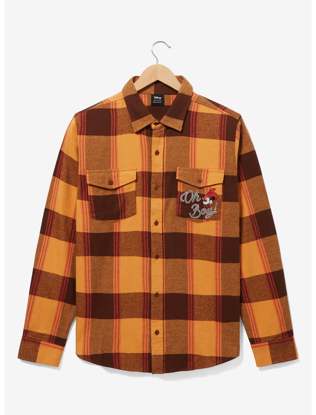 Her Universe Disney Mickey and Friends Western Flannel - BoxLunch Exclusive, STRIPE - MULTI, hi-res