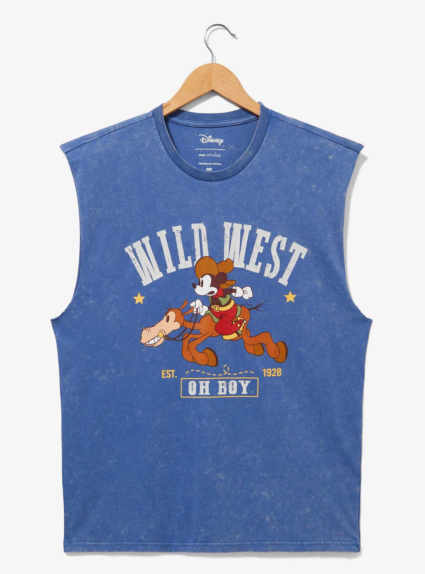 Disney Mickey Mouse Wild West Muscle Tank — BoxLunch Exclusive, , hi-res