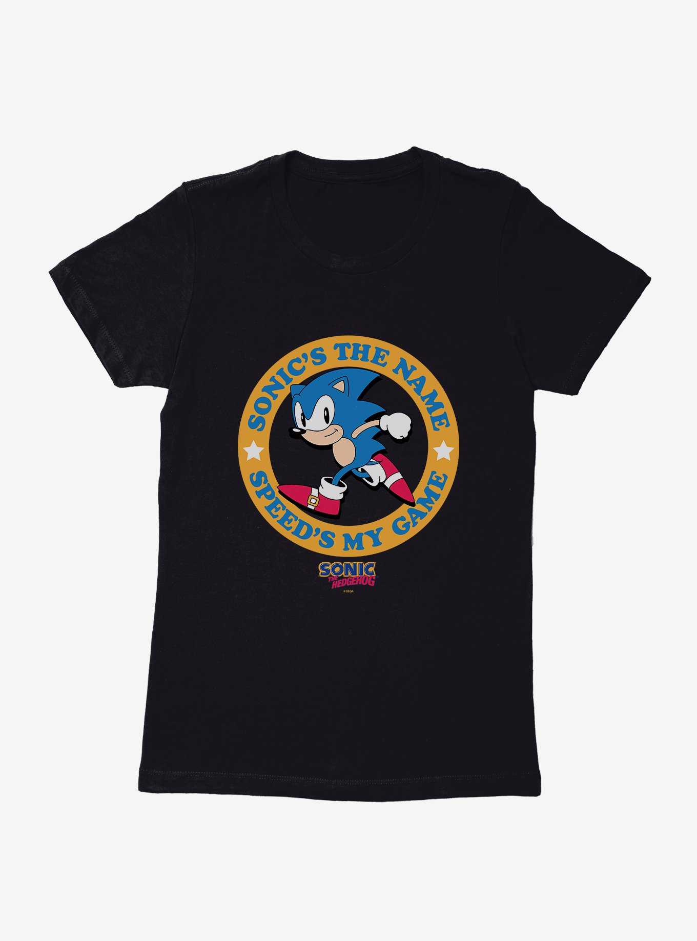 Sonic The Hedgehog Speed's My Game Womens T-Shirt, , hi-res