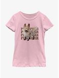Star Wars Ahsoka Loth-Cat Purr Girls Youth T-Shirt, PINK, hi-res