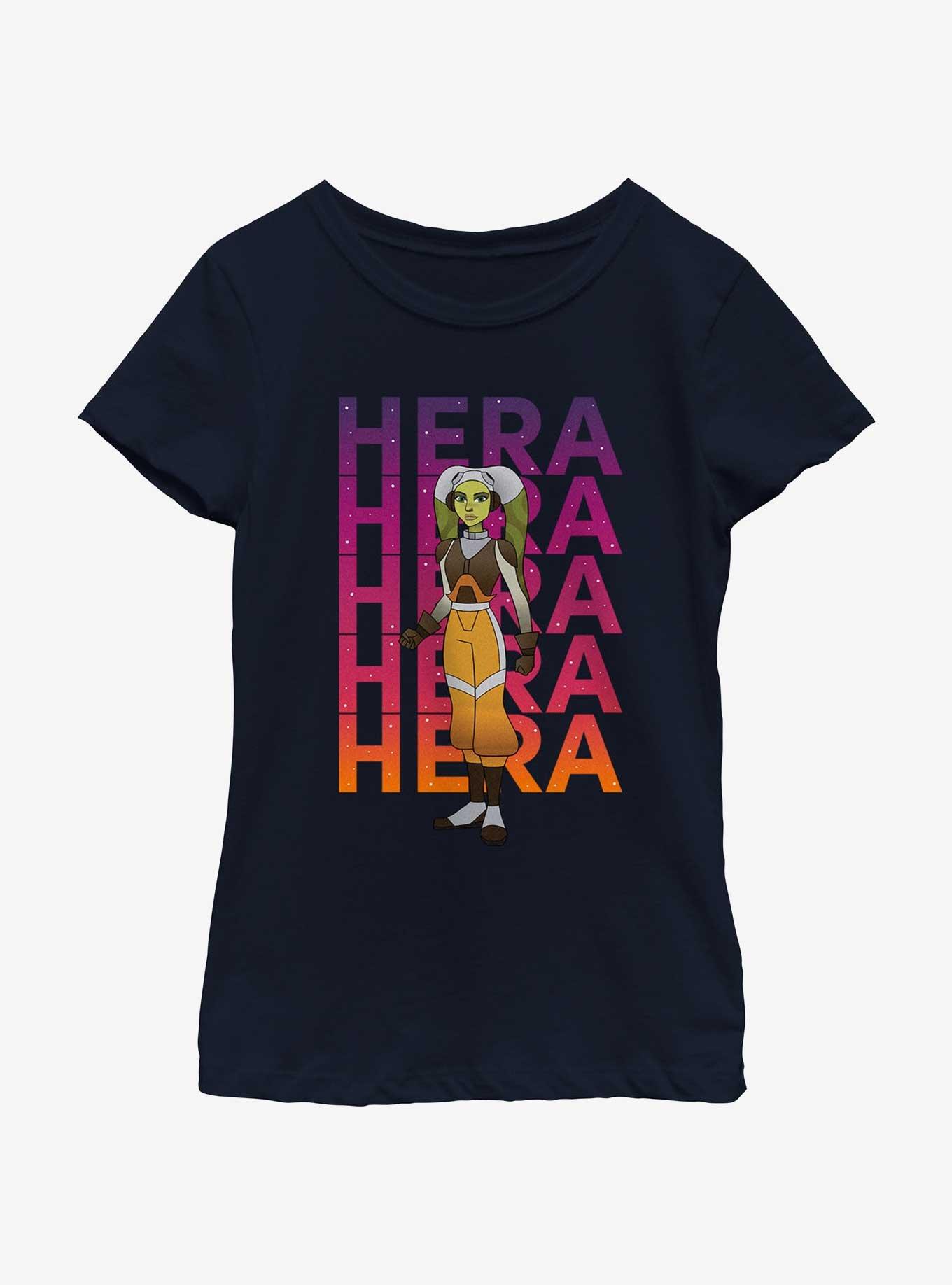 Star Wars: Forces of Destiny Hera Stack Name Girls Youth T-Shirt, , hi-res