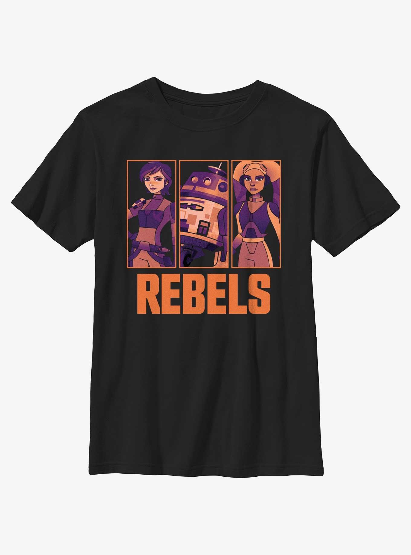 Star Wars: Forces of Destiny Rebels Sabine Chopper and Hera Youth T-Shirt, , hi-res