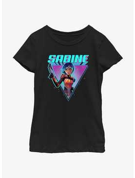 Star Wars: Forces of Destiny Sabine Hero Triangle Girls Youth T-Shirt, , hi-res