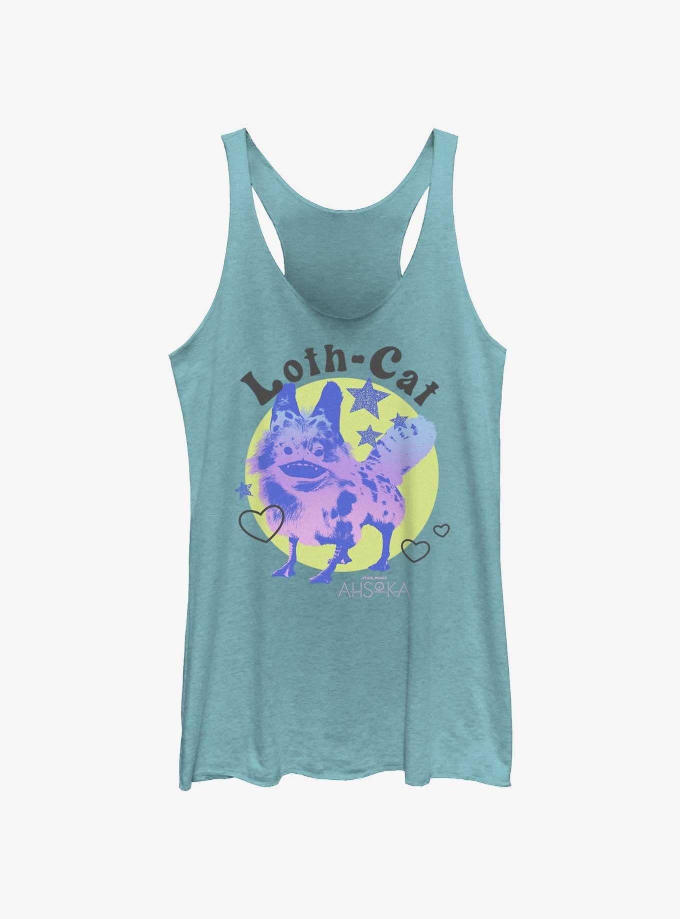 Star Wars Ahsoka Loth-Cat Cuteness Womens Tank Top, , hi-res