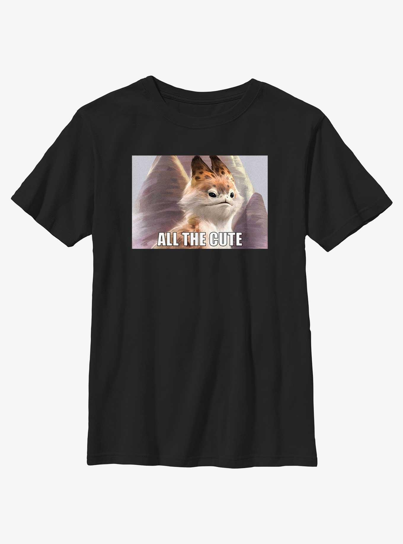 Star Wars Ahsoka Loth-Cat All The Cute Meme Youth T-Shirt, , hi-res