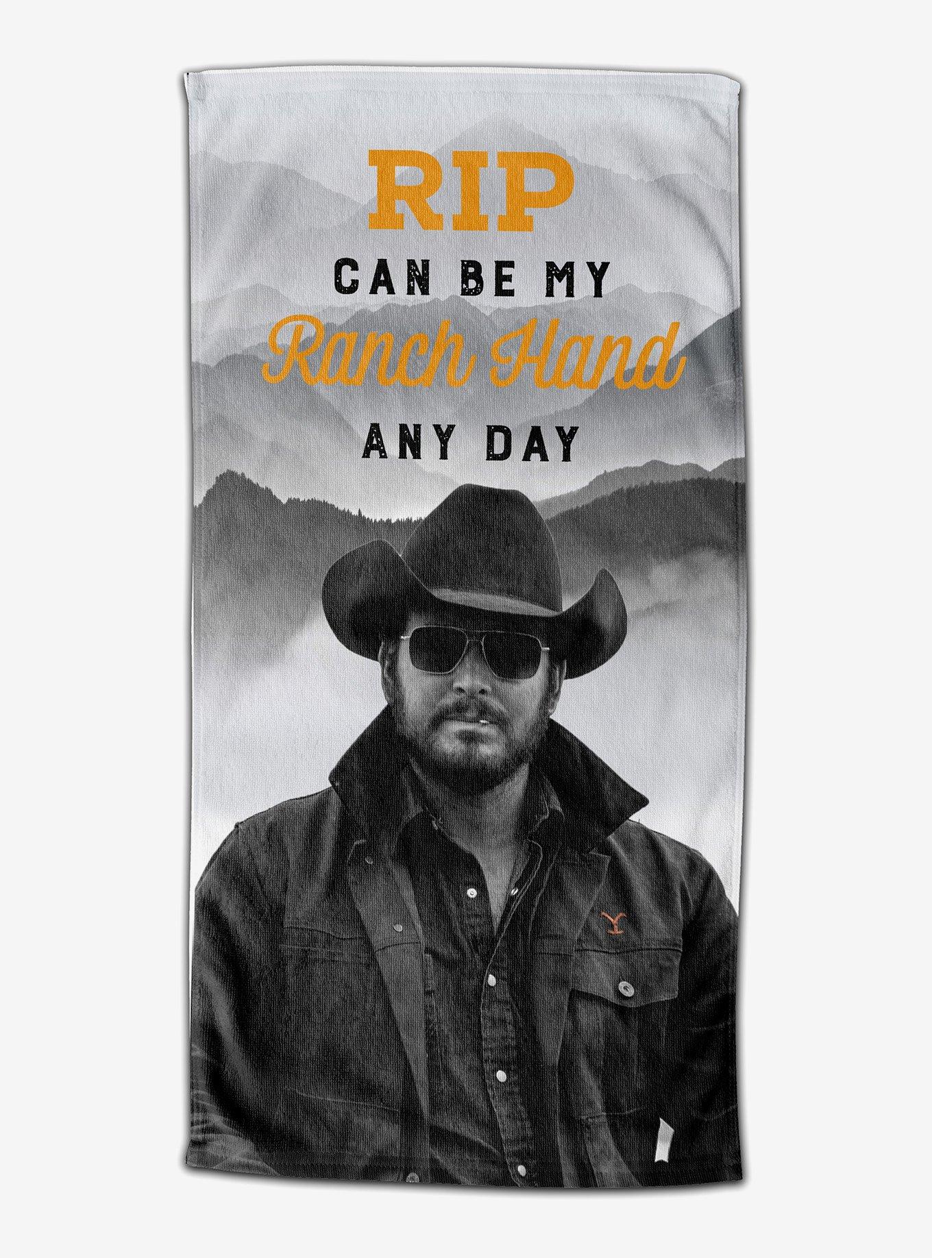 Yellowstone Rip Can Be My Ranchhand Beach Towel, , hi-res