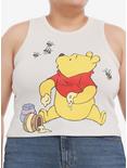 Disney Winnie The Pooh Ribbed Crop Tank Top Plus Size, MULTI, hi-res