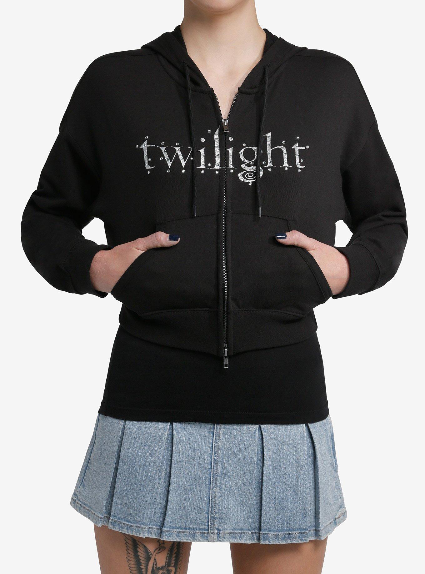 The Twilight Saga Edward Rhinestone Hoodie, , hi-res