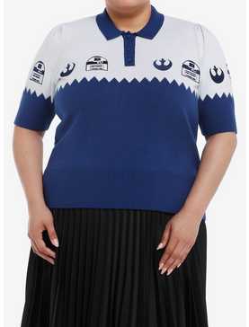 Her Universe Star Wars Rebel Droid Sweater Top Plus Size Her Universe Exclusive, , hi-res