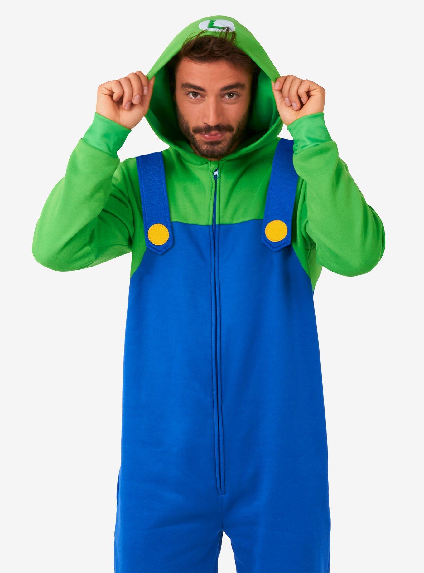 Super Mario Bros. Luigi Onesie, , hi-res