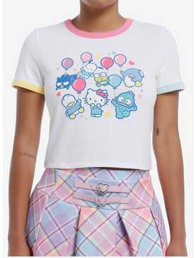 Hello Kitty And Friends Balloon Ringer Girls Baby T-Shirt, , hi-res