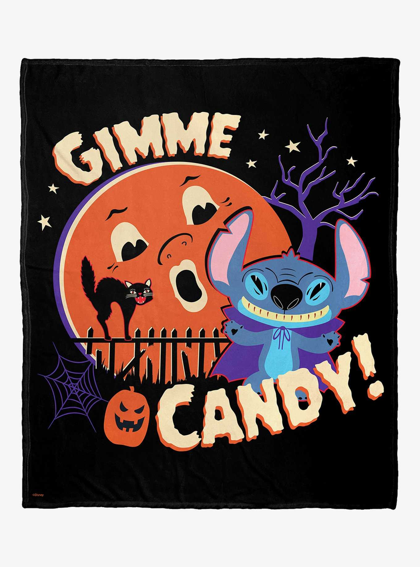 Disney Lilo And Stitch Gimme Candy Silk Touch Throw Blanket, , hi-res