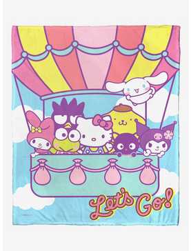 Hello Kitty Flying Together Silk Touch Throw, , hi-res