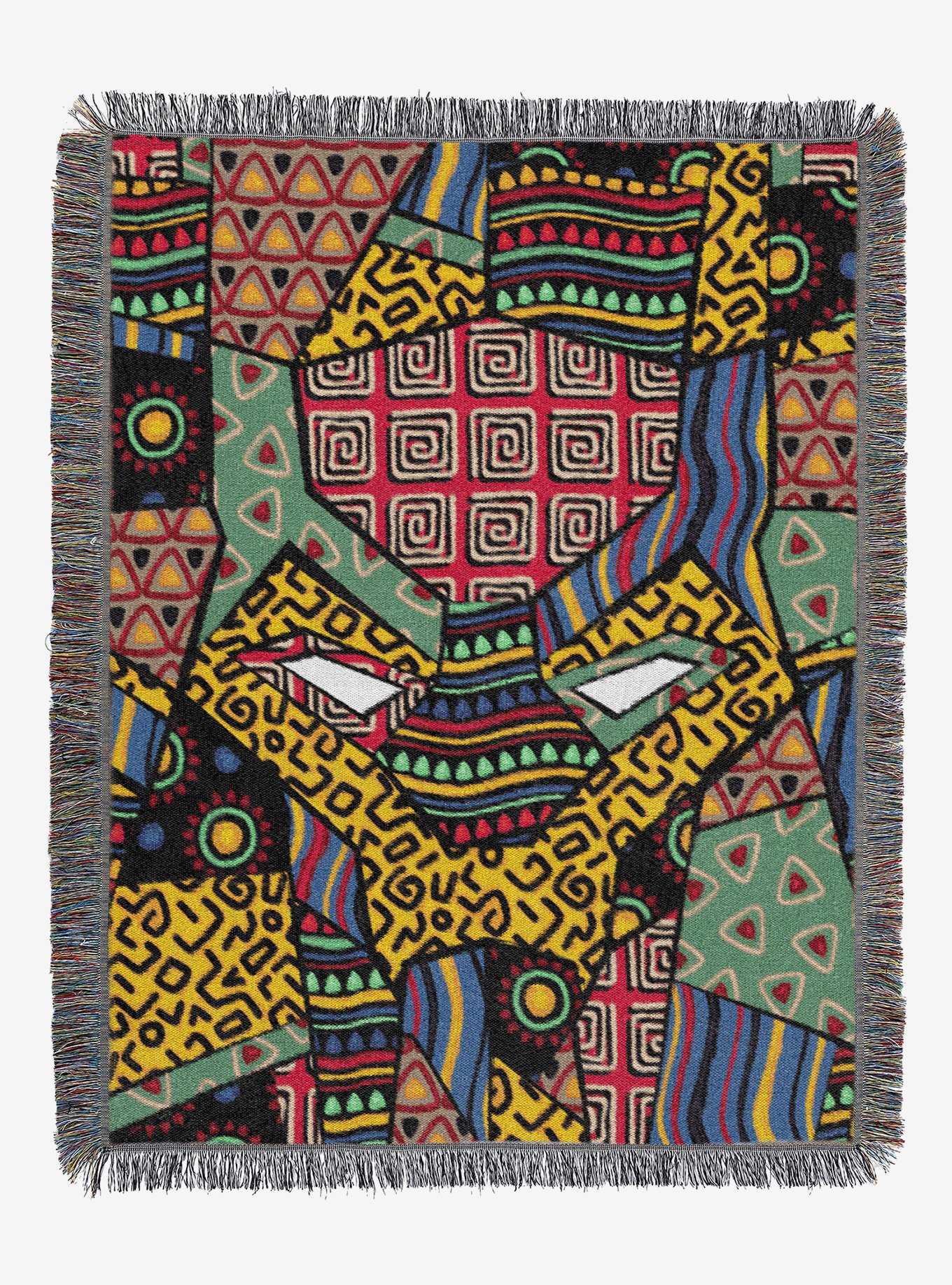 Marvel Black Panther Patch Metallic Tapestry, , hi-res