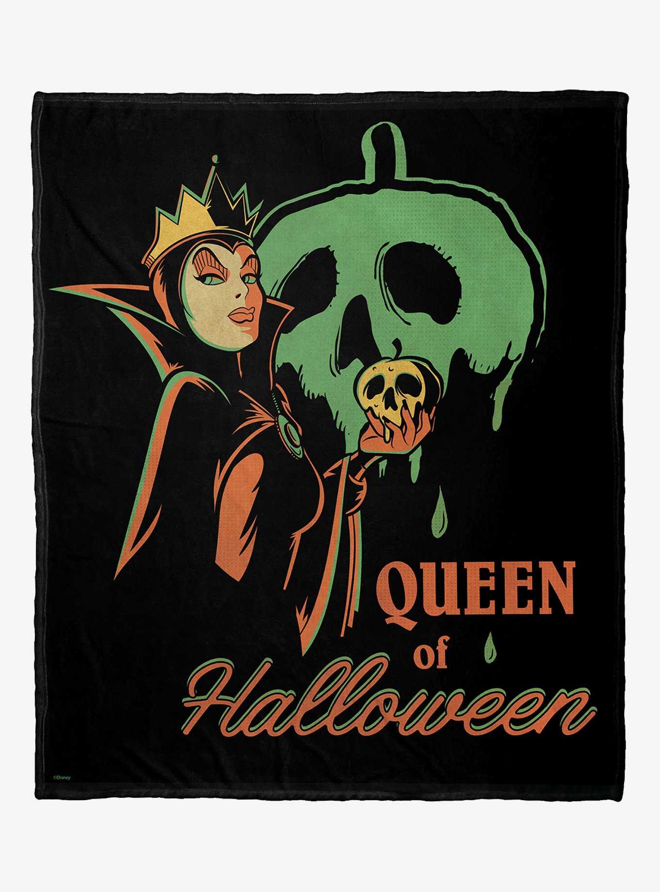 Disney Villains Queen Of Halloween Silk Touch Throw Blanket, , hi-res
