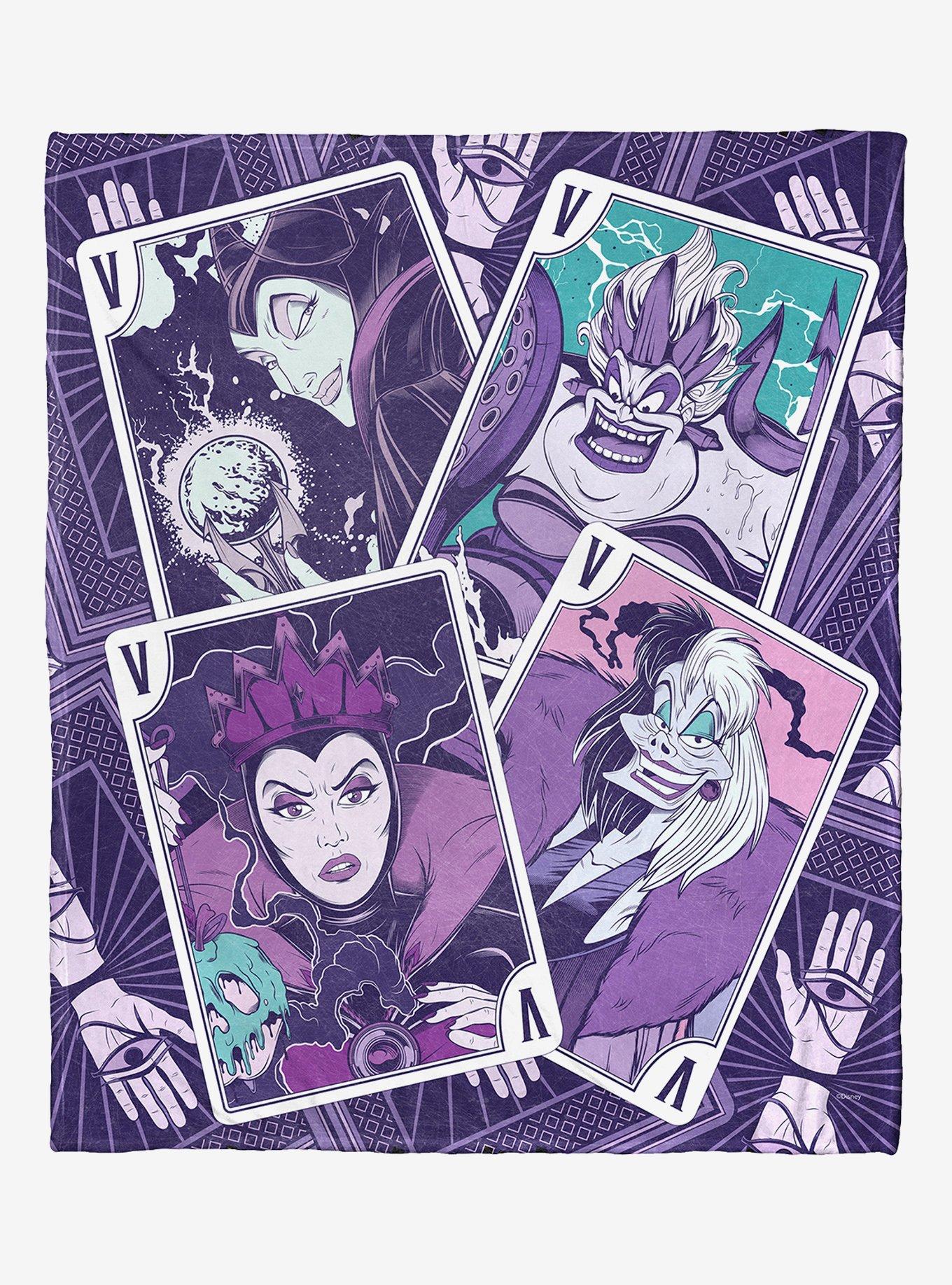 Disney Villains Tarot Villains Silk Touch Throw Blanket, , hi-res