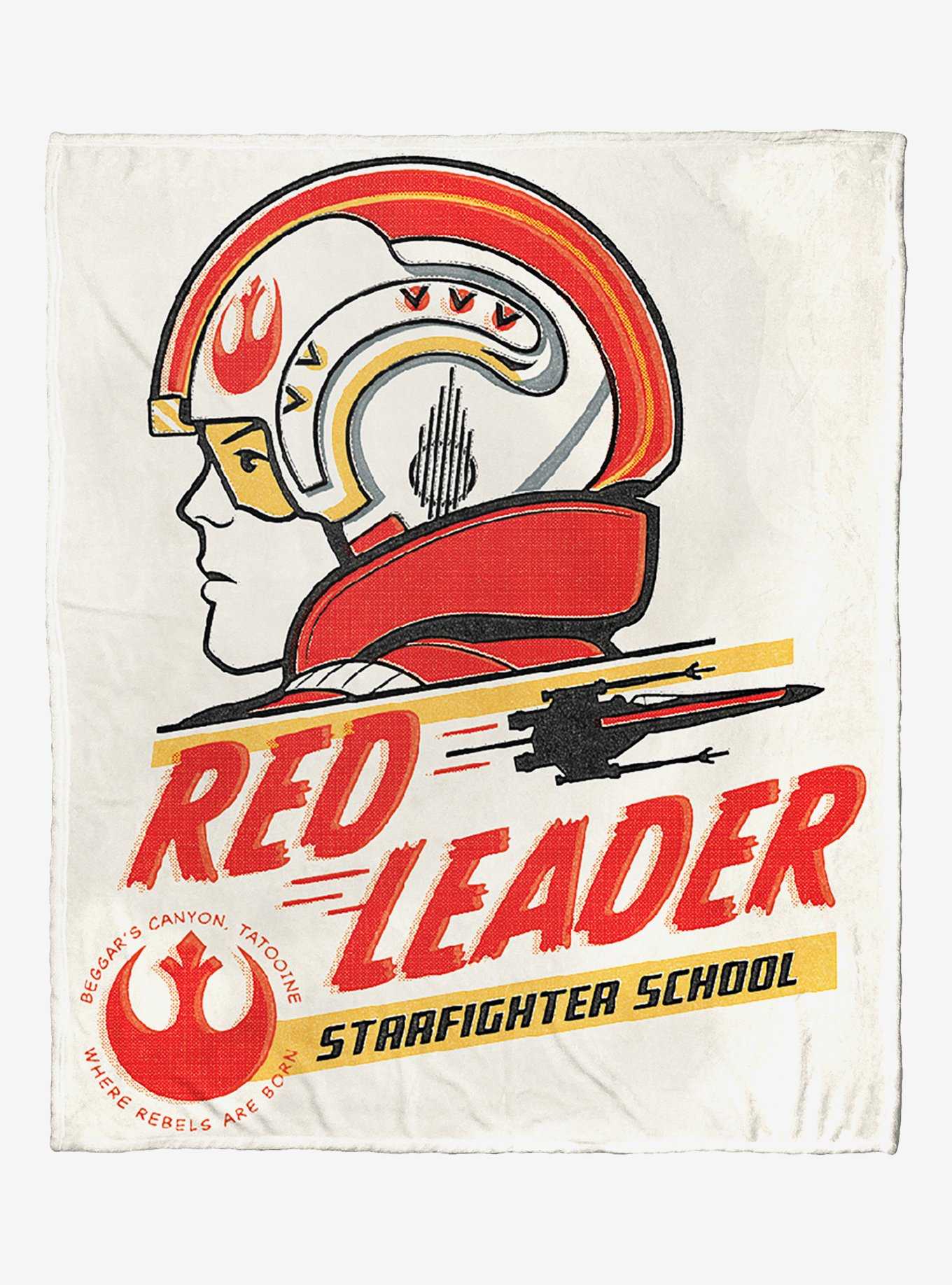 Star Wars Red Leader Silk Touch Throw, , hi-res