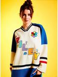 Disney Pixar Inside Out Riley Hockey Jersey - BoxLunch Exclusive, BLUE, hi-res