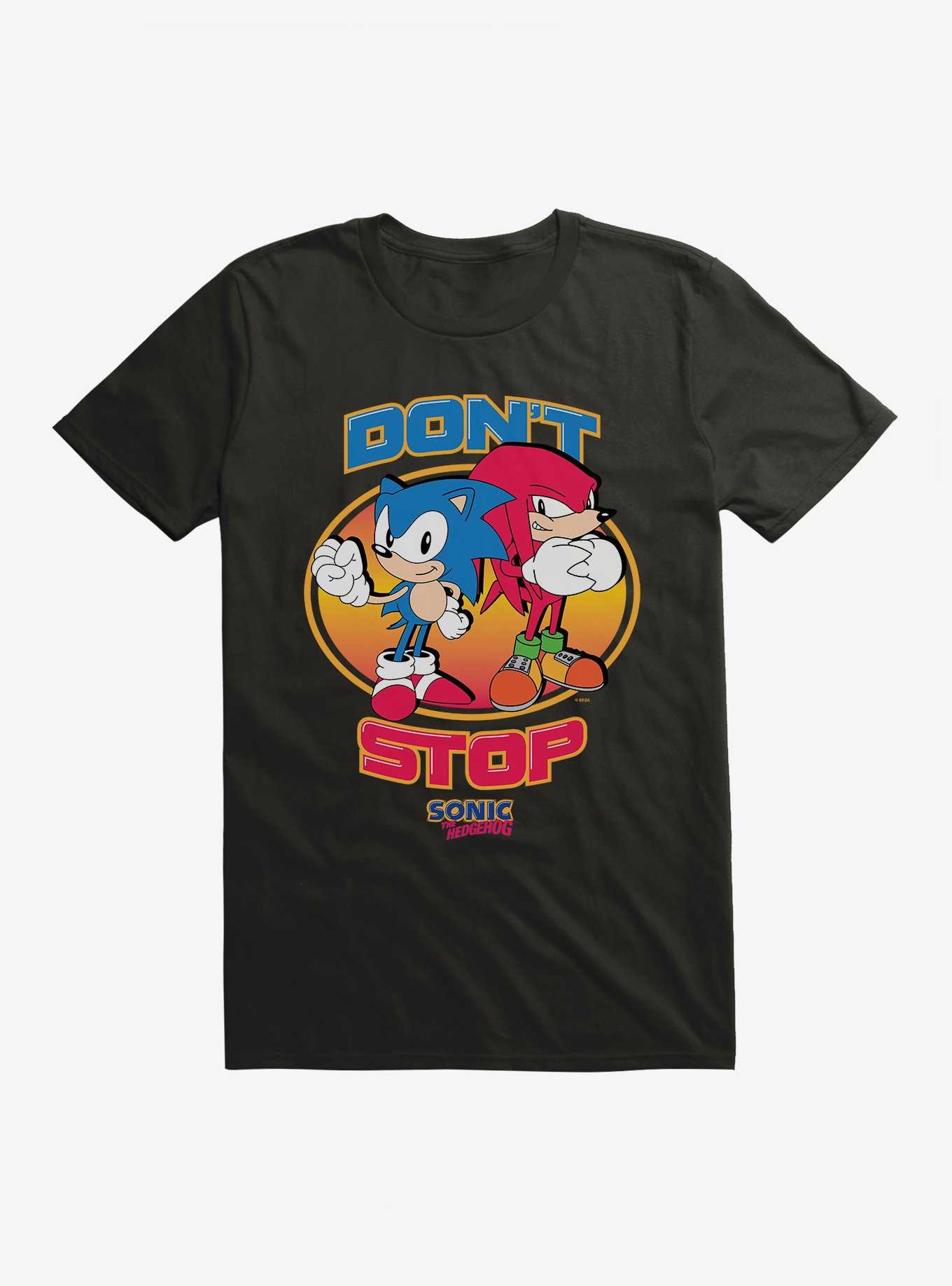 Sonic The Hedgehog Sonic & Knuckles Don't Stop T-Shirt, , hi-res